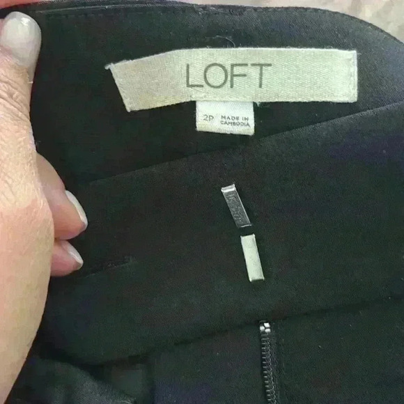 EUC Petite Peyton Trouser Pants in Crepe 2P - Picture 4 of 5